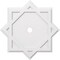 Ekena Millwork Axel Architectural Grade PVC Contemporary Ceiling Medallion, 34"OD x 3"ID x 18 3/4"C x 1"P CMP34AL-03000 - alternate 1
